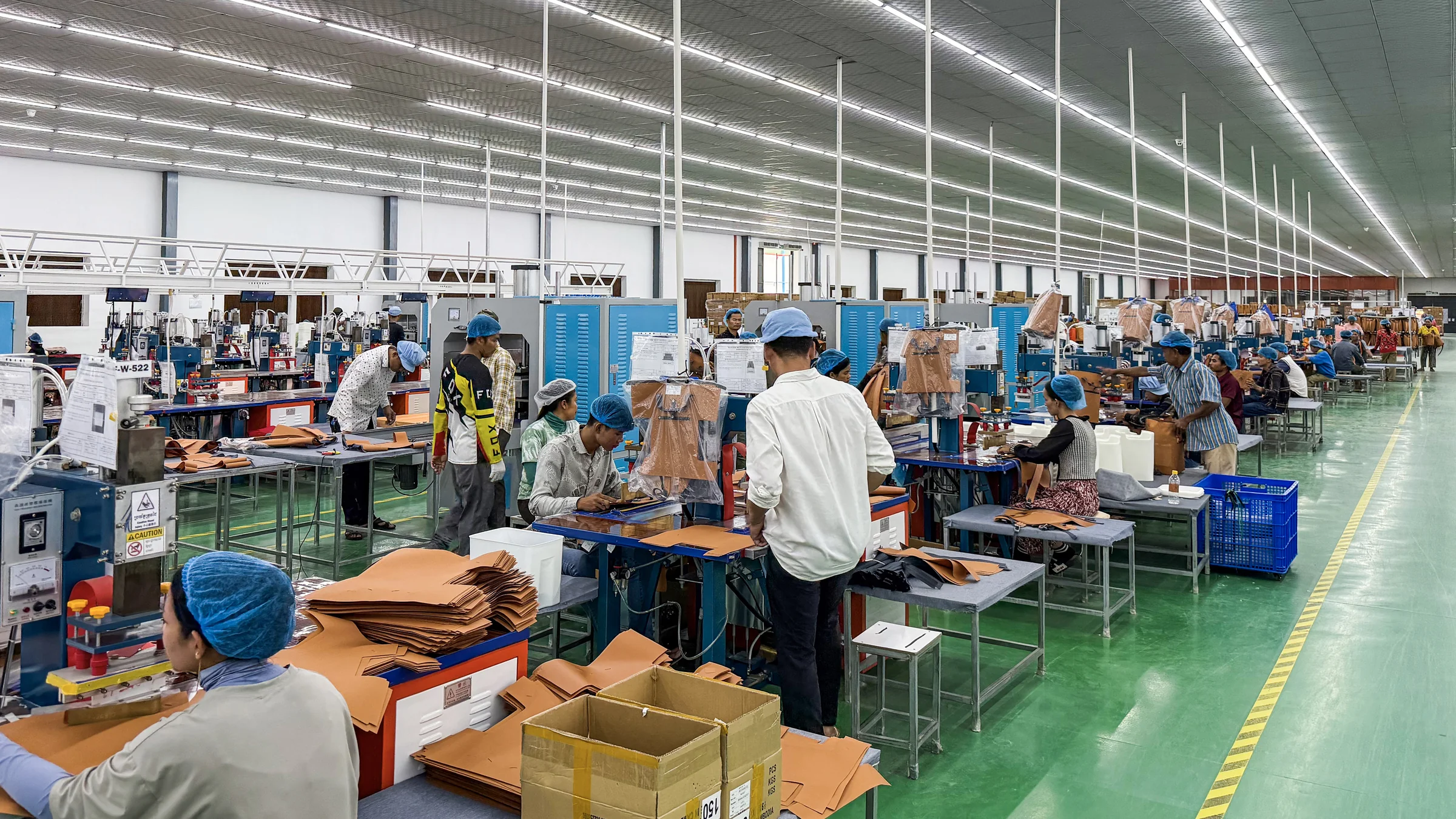 Weierken Cambodia production floor