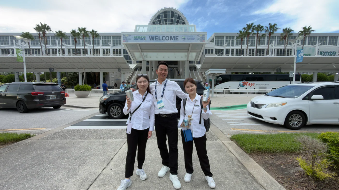 Weierken team at an international trade show