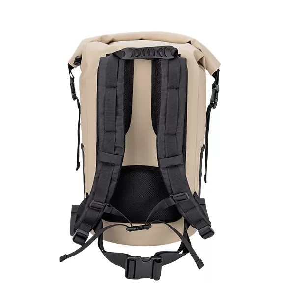 Back panel and shoulder straps of the Weierken C17-26SS cooler backpack.